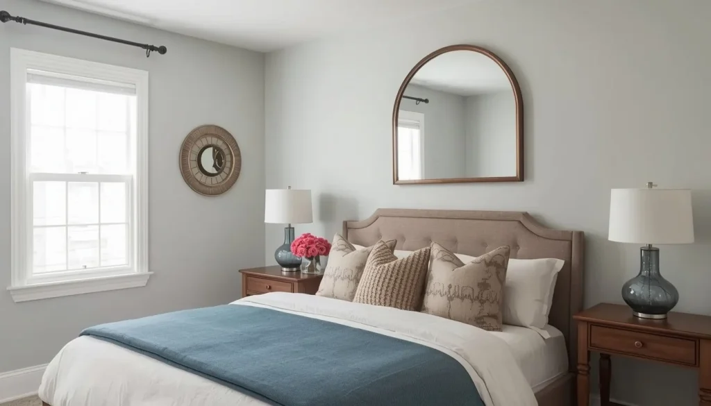 Add a Large Decorative Mirror