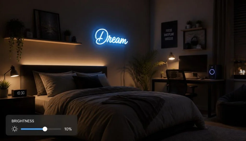 Add a Small Neon or LED Sign