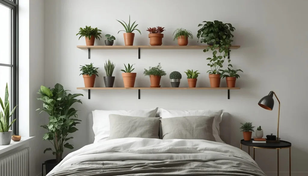 Add a Wall-Mounted Plant Display