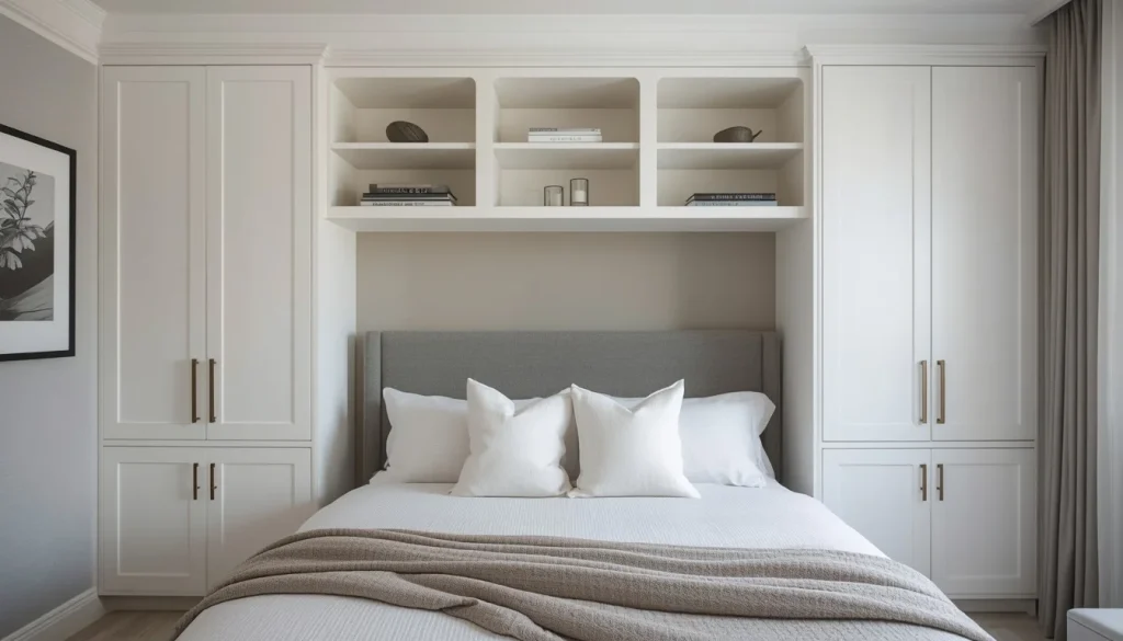 Build Storage Around the Bed