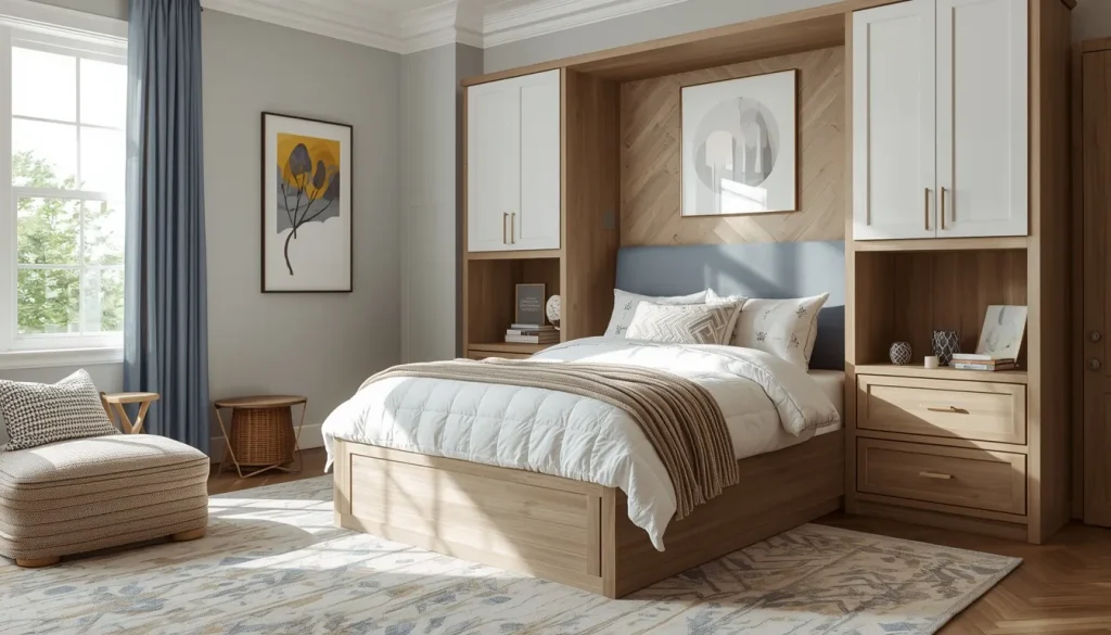 Built-In Storage Bed