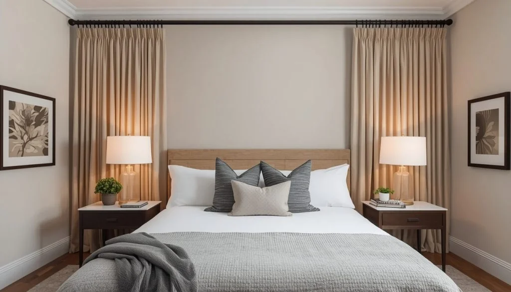 Floor-to-Ceiling Curtain Backdrop