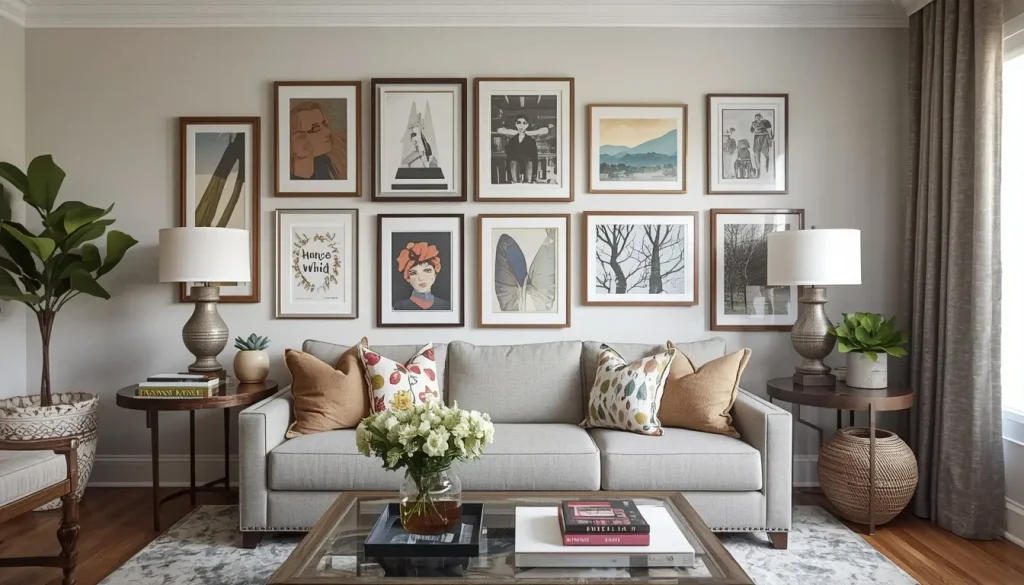 Gallery Wall Accent Feature