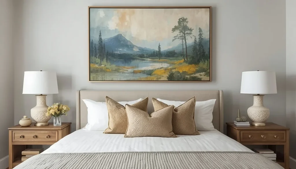 Hang One Oversized Piece of Artwork