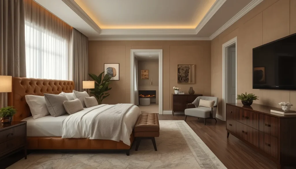 Hotel-Inspired Master Bedroom