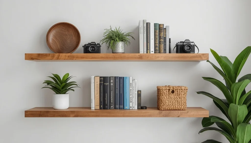 Install Floating Shelves