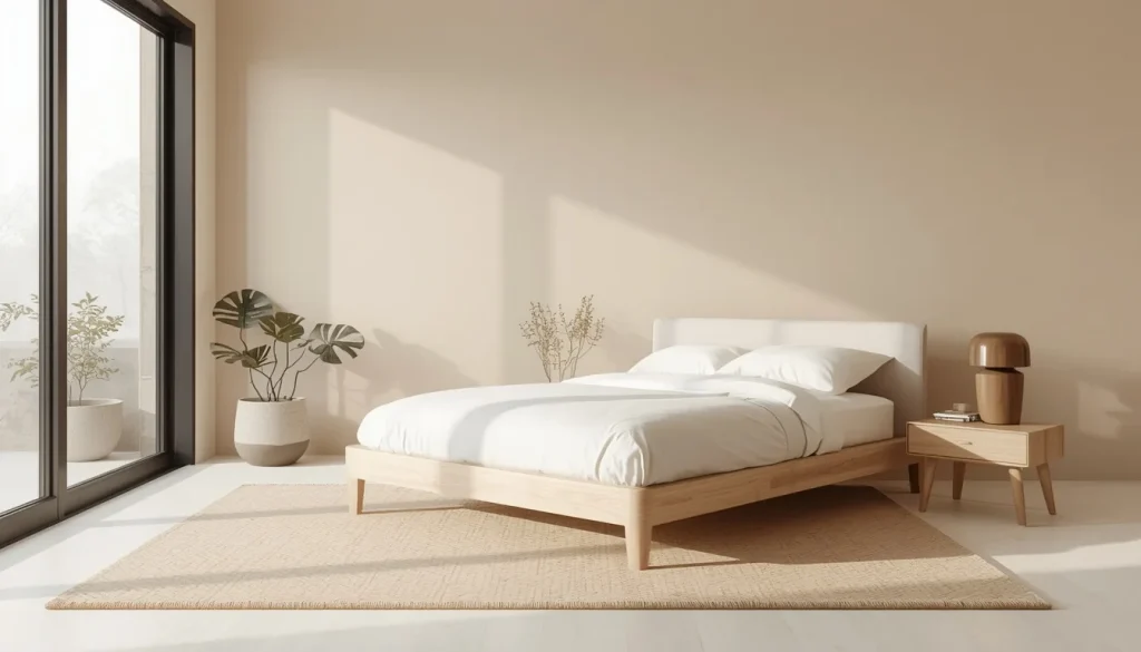 Japandi Bedroom Design