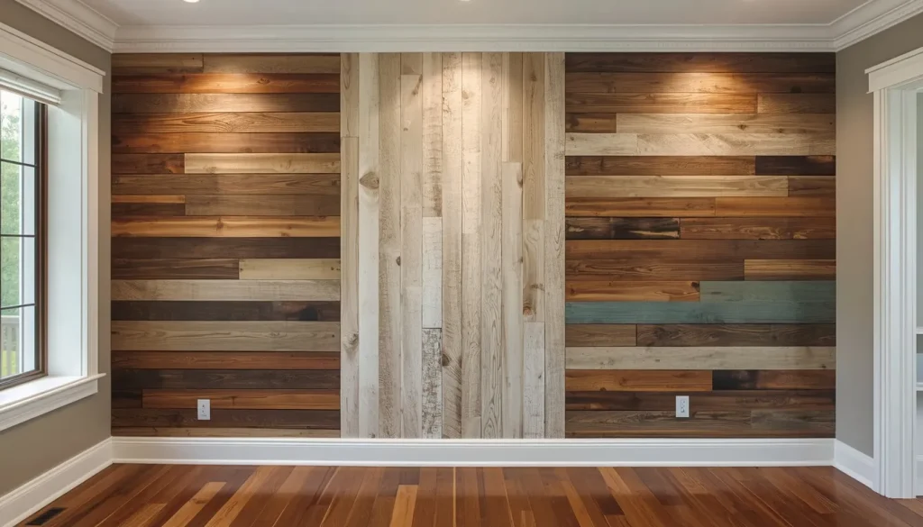 Mixed Material Accent Wall