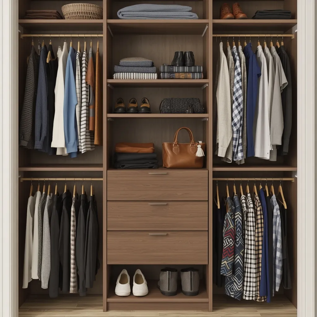 Organize the Closet or Wardrobe