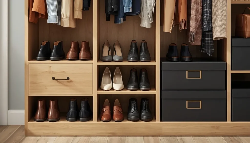Store Shoes Vertically