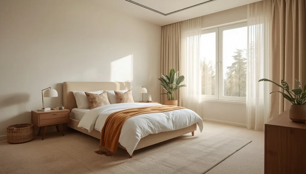 Warm Neutral Bedroom