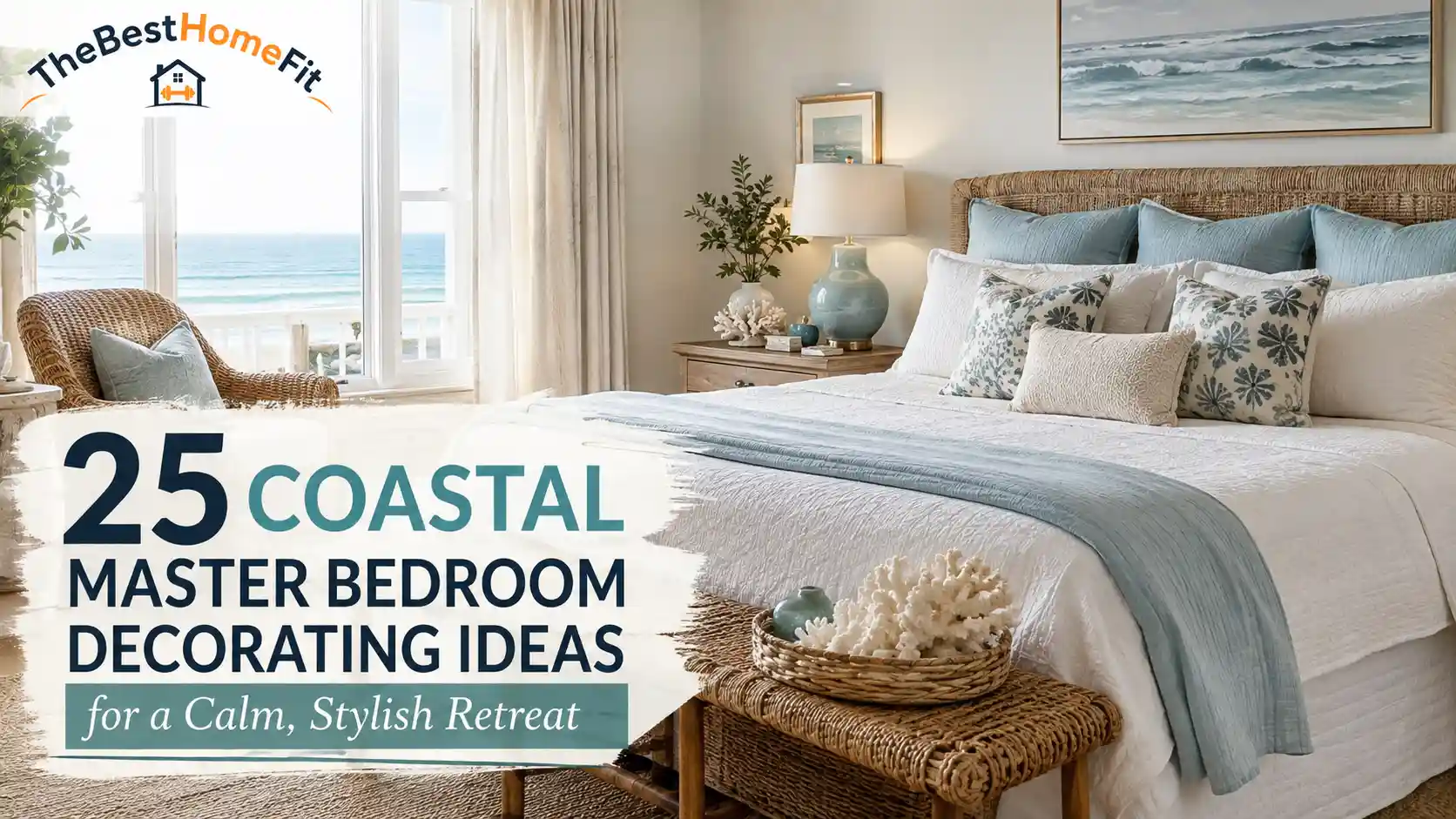 25 Coastal Master Bedroom Decorating Ideas for a Calm, Stylish Retreat