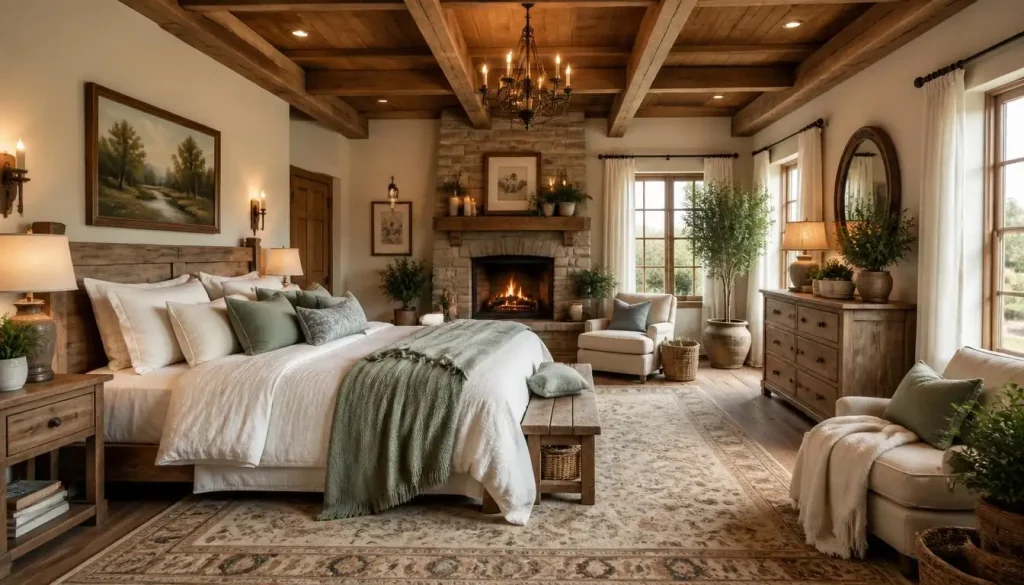 Best Rustic Farmhouse Bedroom Color Palettes