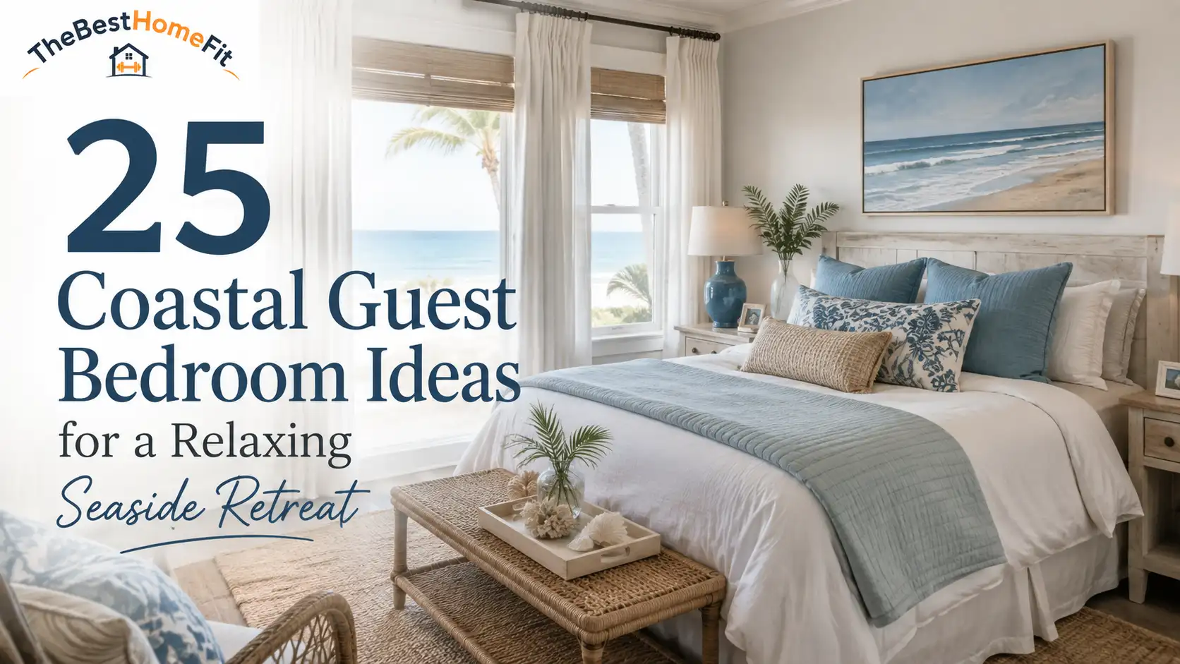 Coastal Guest Bedroom Ideas for a Relaxing Seaside Retreat
