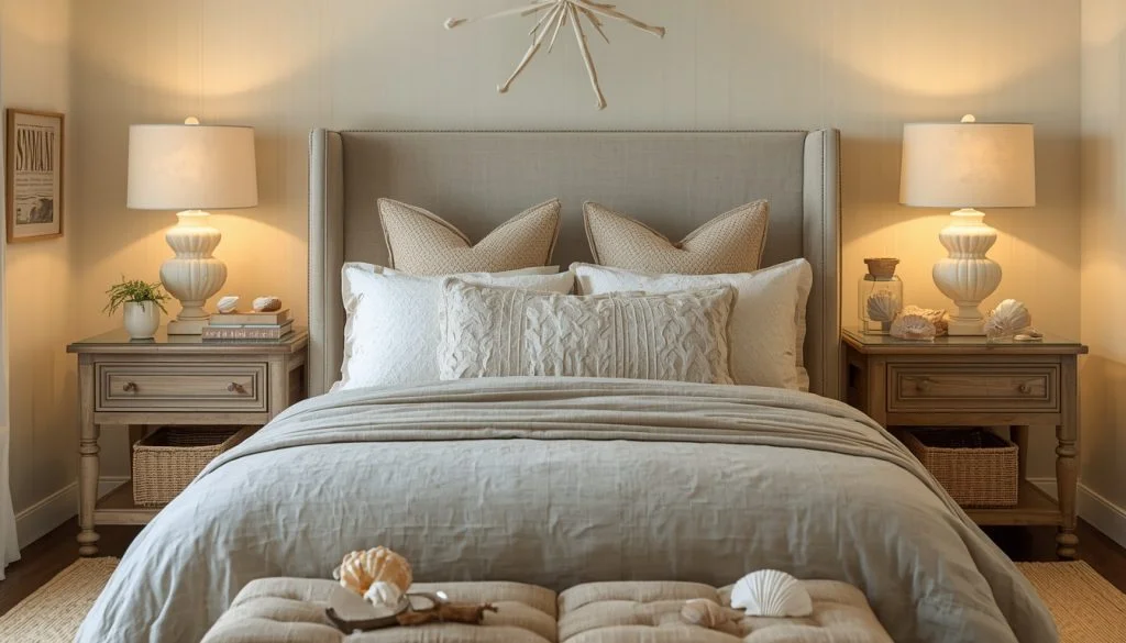 Coastal Nightstands and Bedside Tables