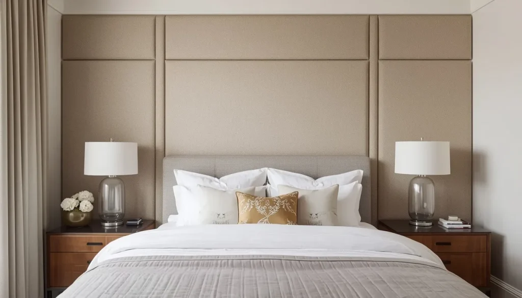 Create a Fabric Headboard Wall