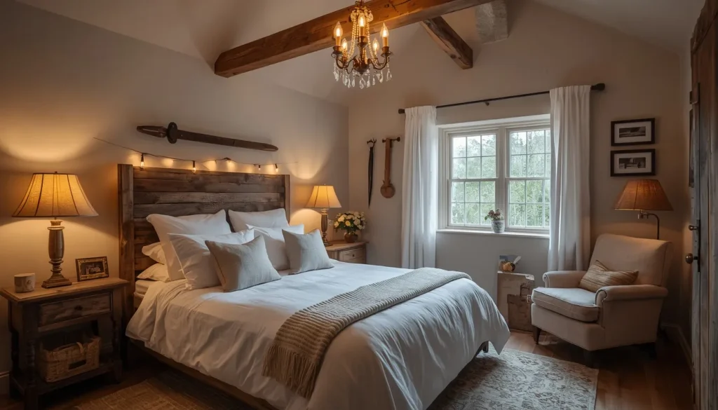 Farmhouse Bedroom Lighting Ideas