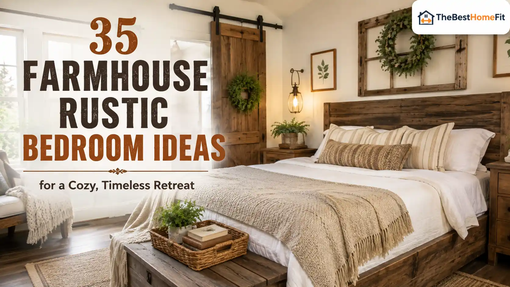 Farmhouse Rustic Bedroom Ideas