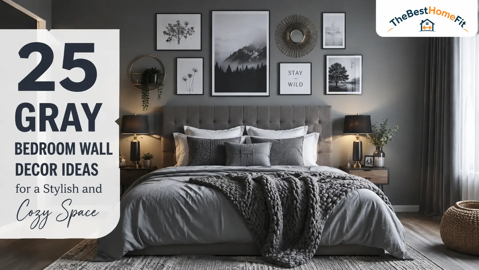 Gray Bedroom Wall Decor Ideas