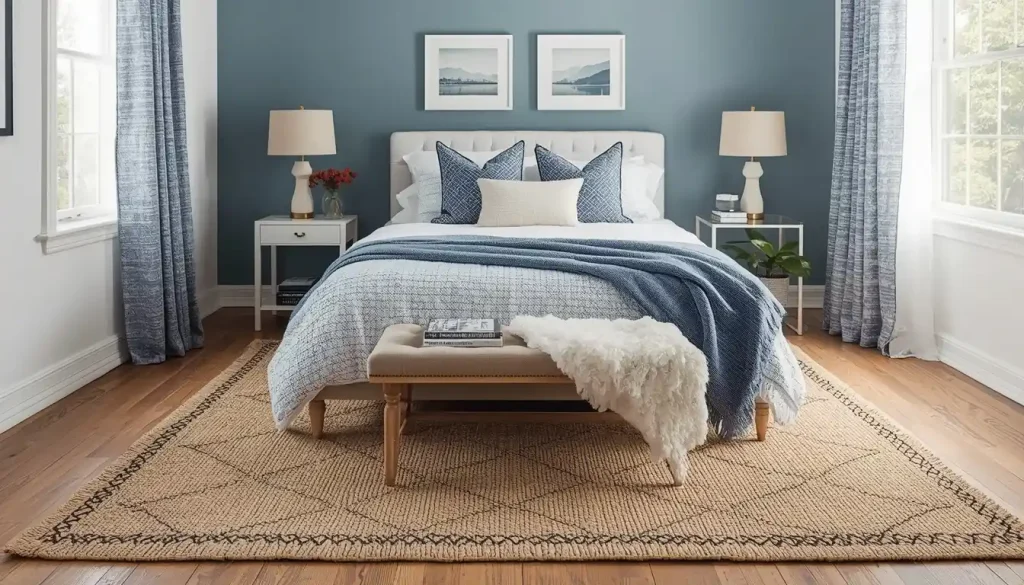 Ground the Room With a Jute Rug