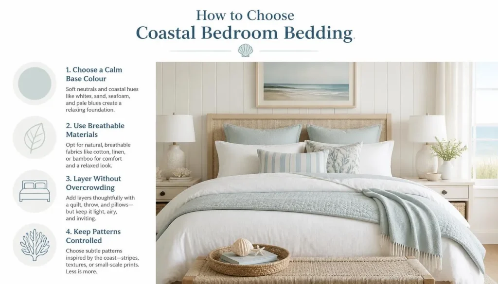 How to Choose Coastal Bedroom Bedding