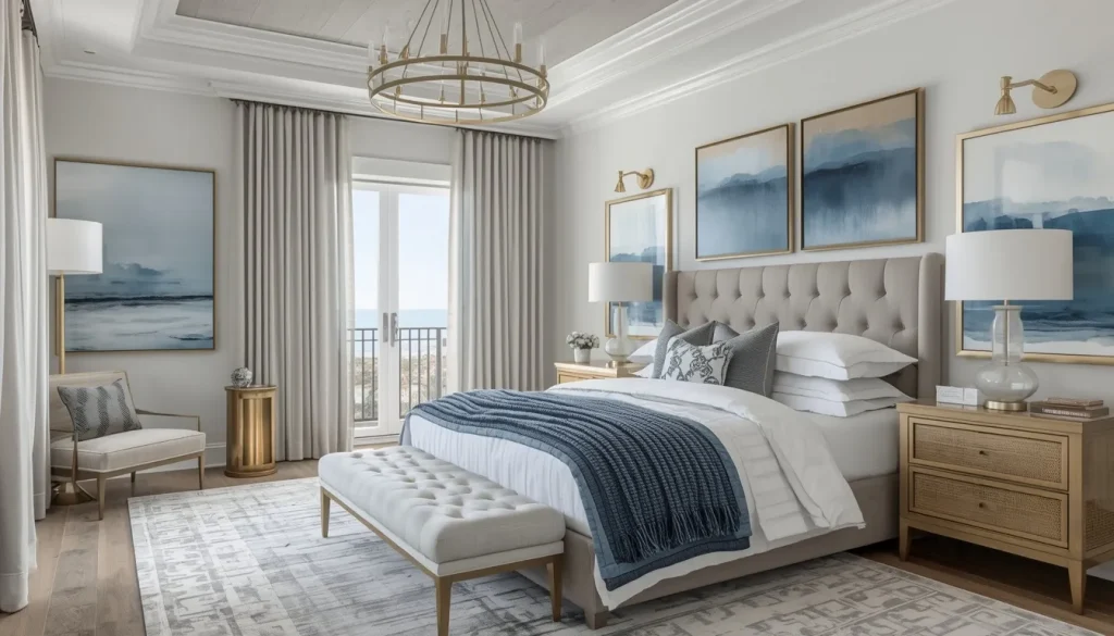Luxury Coastal Bedroom