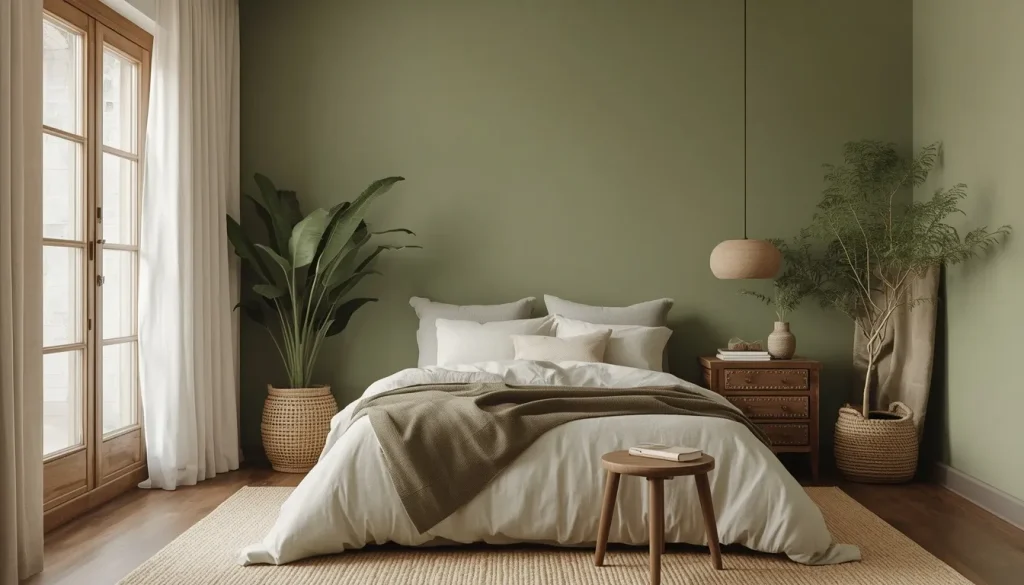 Moss Green Bedroom Ideas
