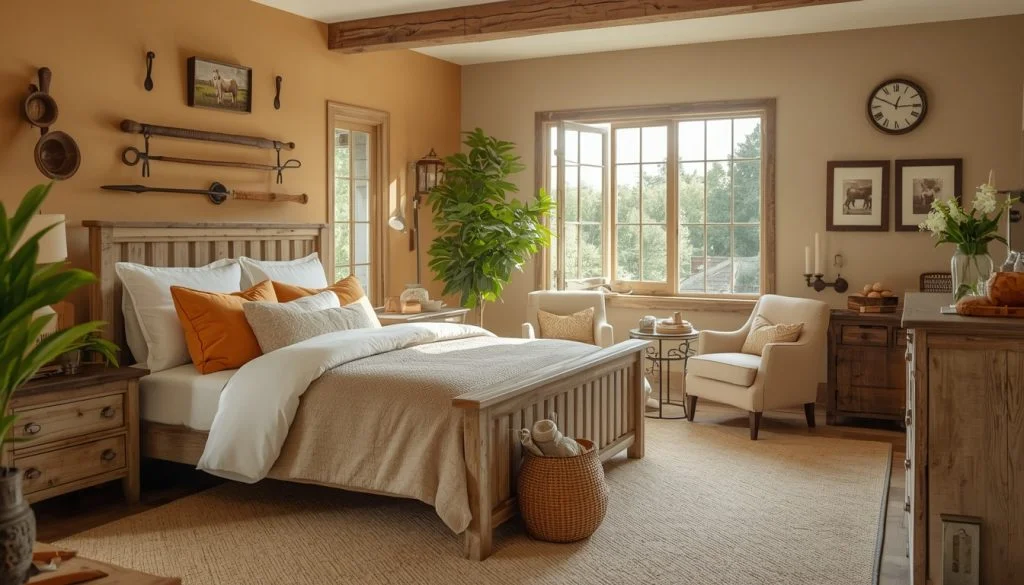 Rustic Farmhouse Bedroom