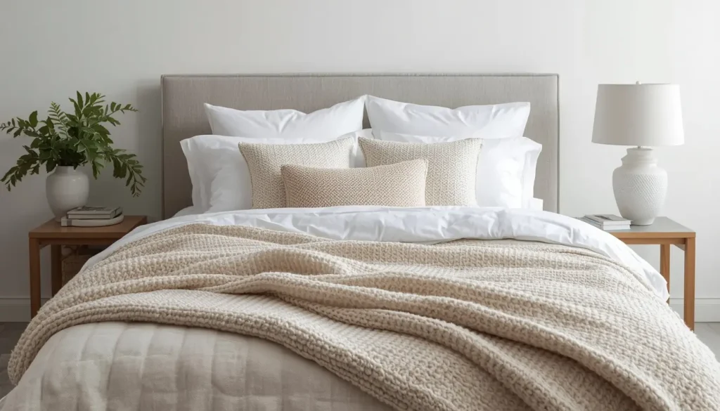 Style the Bed With Layered Textures