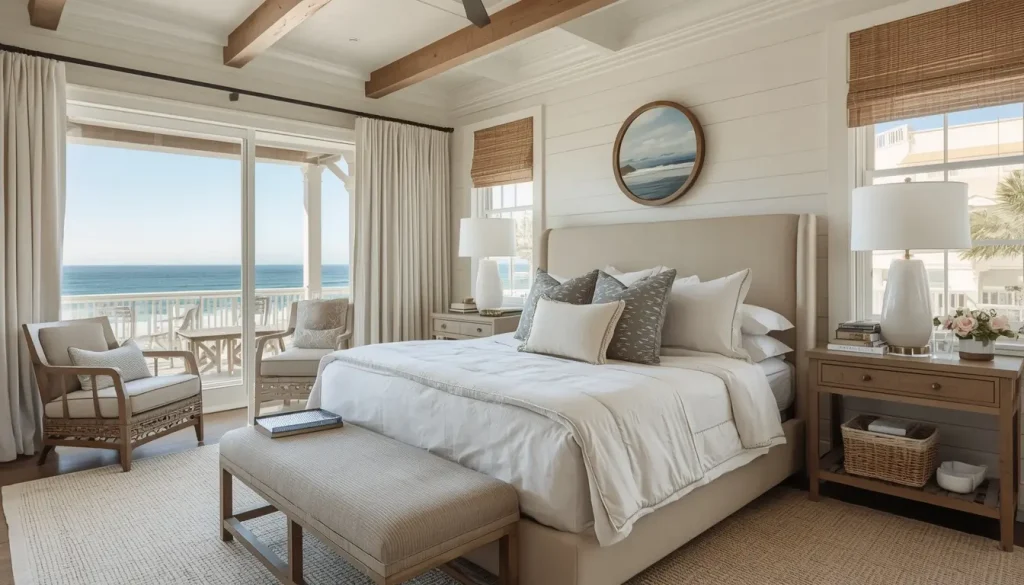 Upholstered Linen Bed