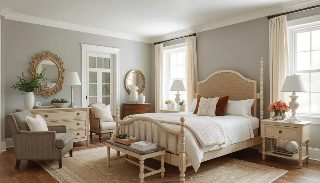 Vintage-Inspired Bed