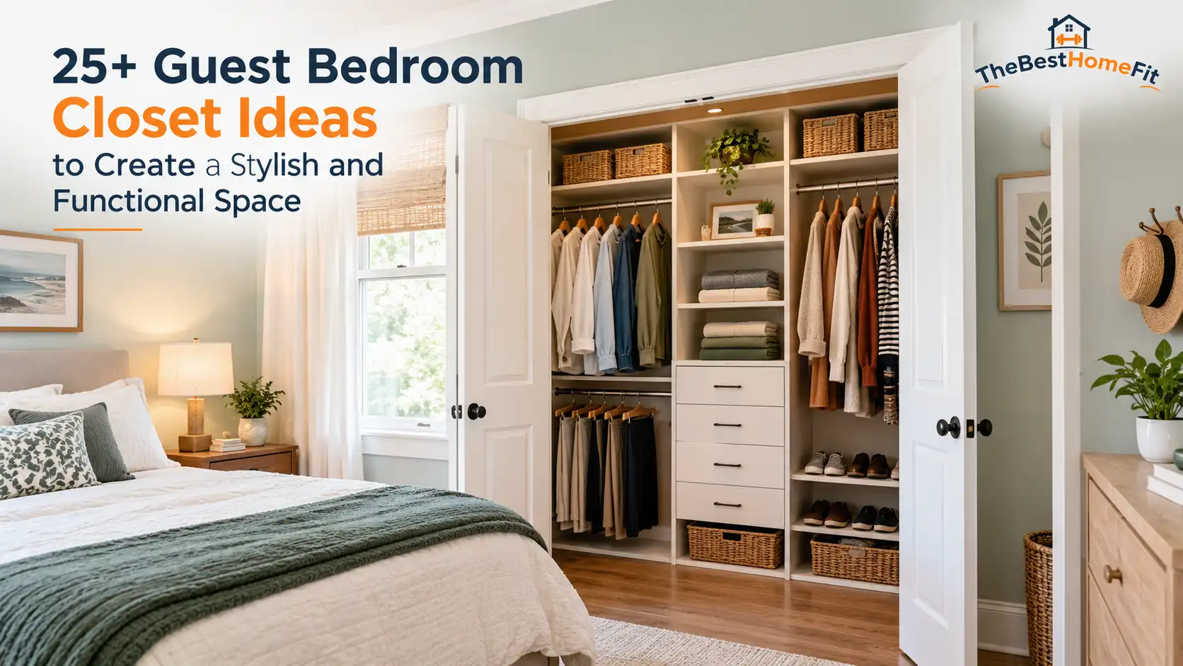 25+ Guest Bedroom Closet Ideas