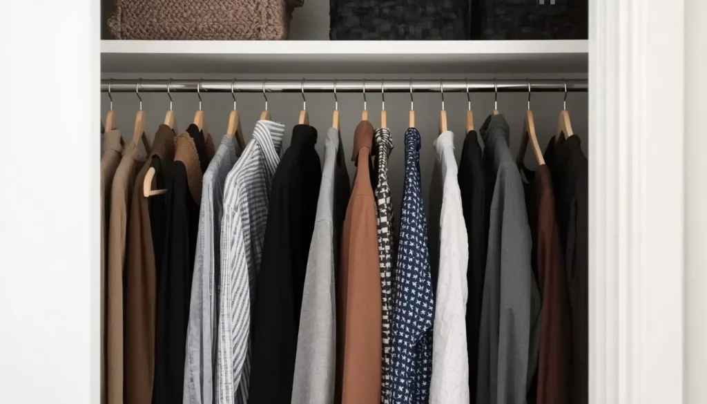 Add a Pull-Down Rod to High Closet Space