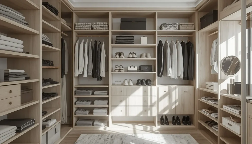 Bedroom Closet Shelving Ideas