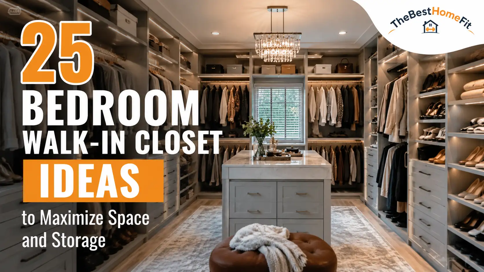 Bedroom Walk-In Closet Ideas