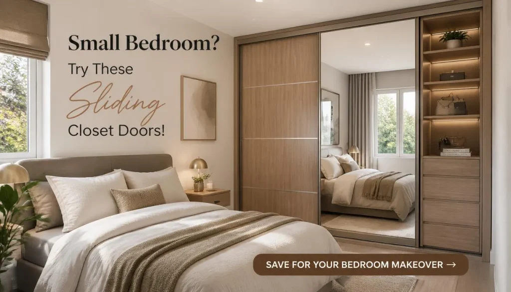Best Sliding Closet Door Ideas for Small Bedrooms