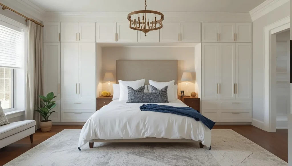 Build Storage Around the Bed