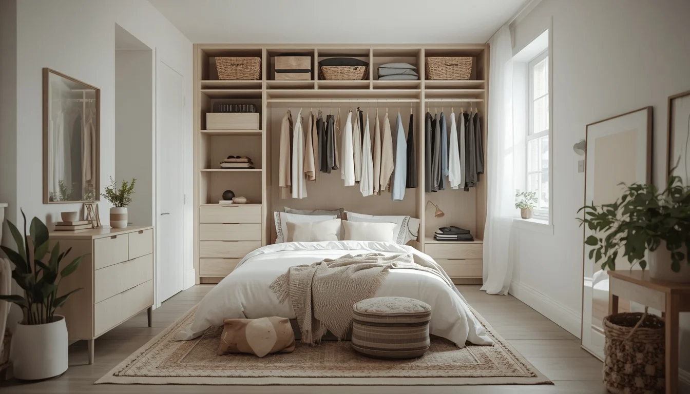 Cheap Bedroom Without Closet Ideas