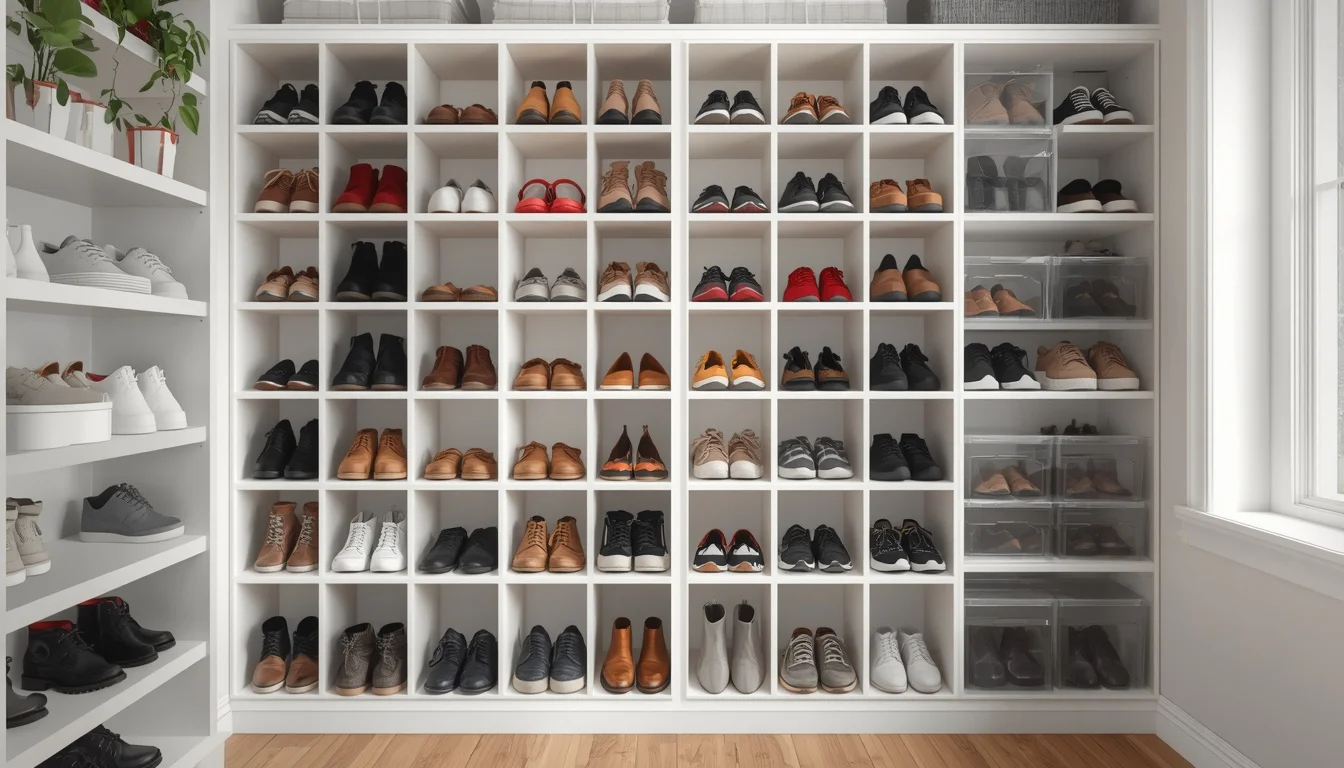 Create Dedicated Shoe Storage