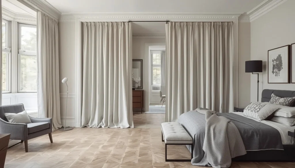 Curtain Closet Doors
