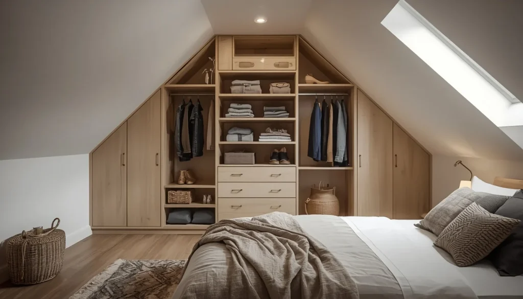 Custom Wardrobes for Attic Bedrooms