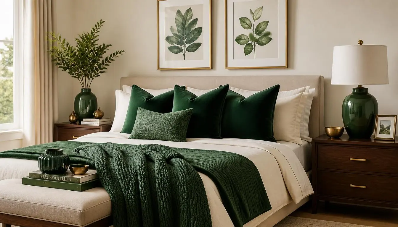 Emerald Green Bedroom Accessories That Make the Biggest Difference