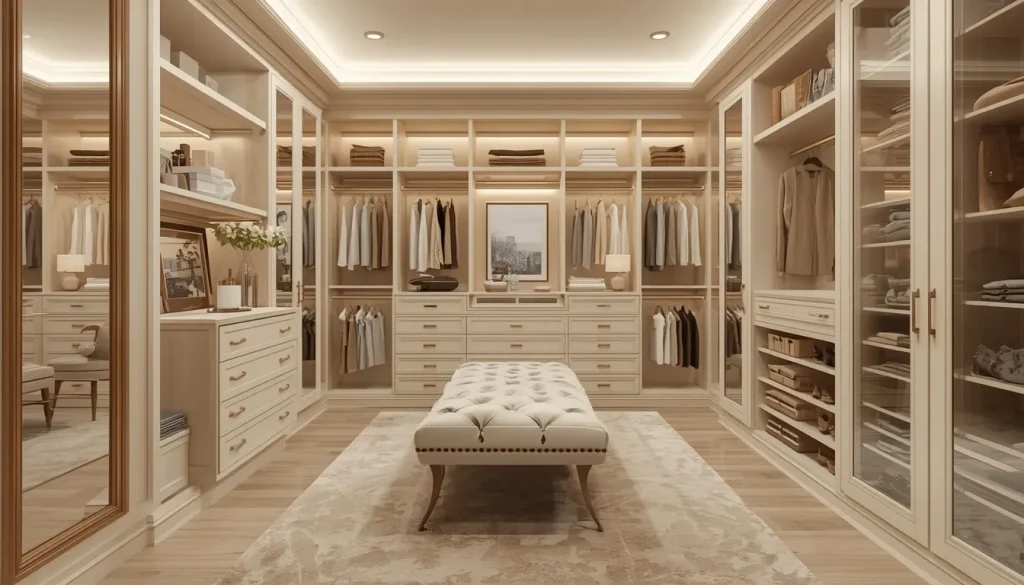 Guest Bedroom Walk-In Closet Ideas