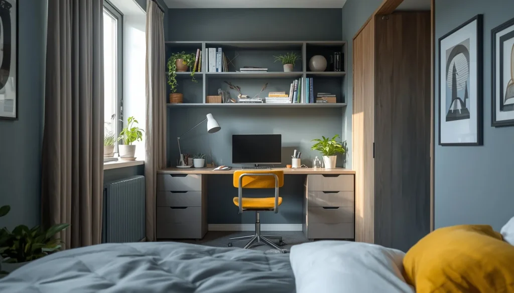 IKEA Teenage Bedroom Study Area Ideas