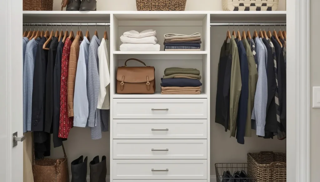 Install Adjustable Closet Shelves
