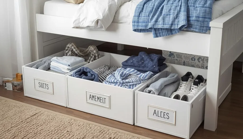 Make Use of Under-Bed Storage