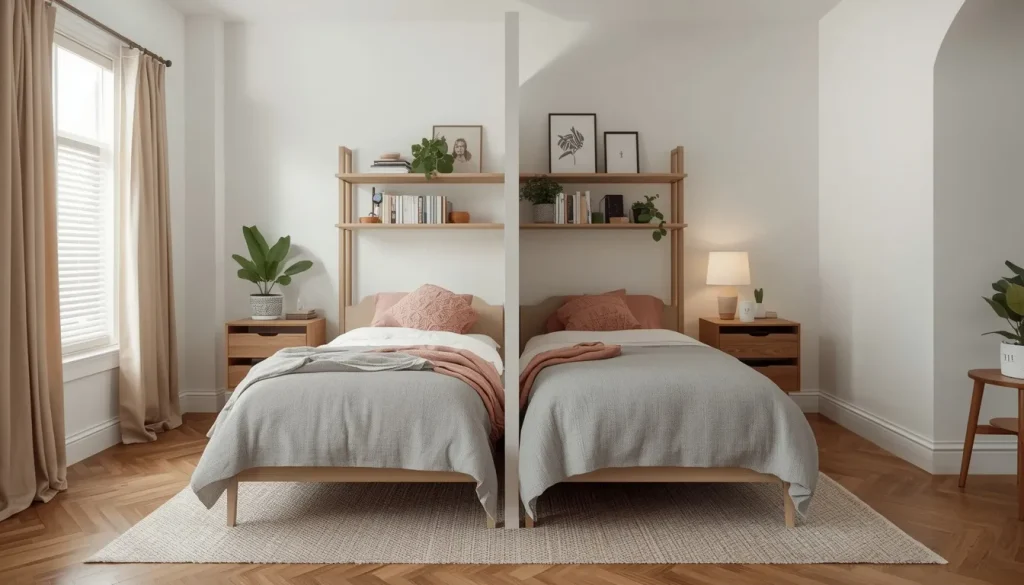 Make a Shared Teenage Bedroom Feel More Private