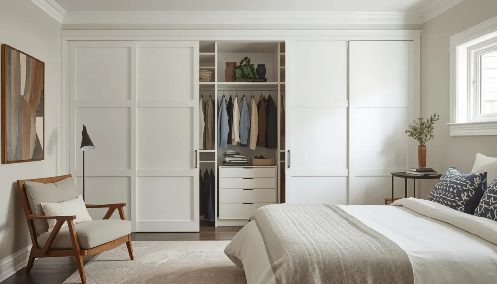 Open Wardrobe Wall