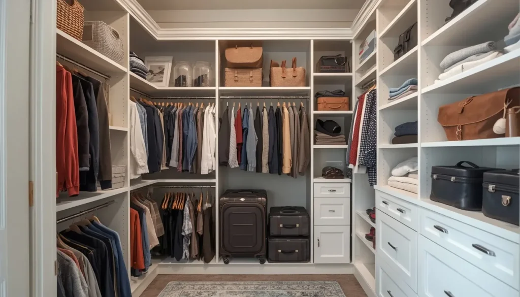 Use Floor-to-Ceiling Shelving