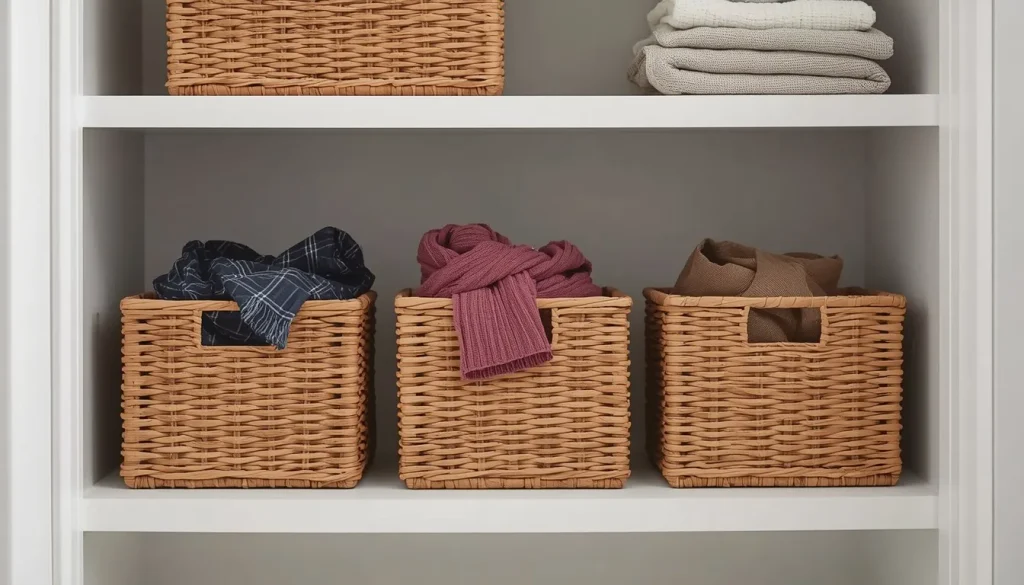 Use Under-Shelf Storage Baskets